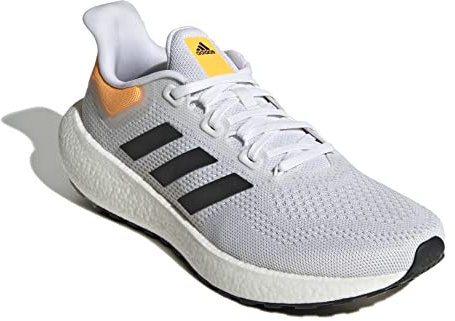 adidas Pureboost Jet White/Black/Flash Orange 7 D (M)