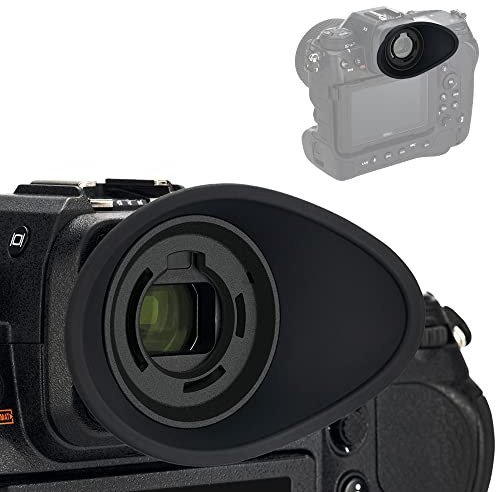 JJC Weiche Silikon Augenmuschel Okular Sucher für Nikon Z9 Z 9 Z8 Z 8 spiegellose Kamera ersetzt Nikon EN-DK33