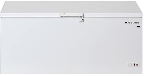 Aspes Congelador horizontal Blanco ACH5600EDC. Capacidad 555 Litros, Dual Cooling, 3 Cestas, Bajo nivel Sonoro, Eficiencia Energética Clase C