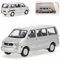 Volkwagen T4 b Caravelle Personen Transporter Silber 1990-2003 H0 1/87 Schuco Modell Auto mit individiuellem Wunschkennzeichen