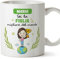 Mugffins Tazza Personalizzata in ceramica per FIGLIA 11 oz / 350 ml - In italiano - Sei migliore del mondo - Idea regalo per compleanno, anniversario, natale