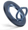 SYNCWIRE Magnetischer Handy-Ringhalter für MagSafe, magnetischer Handygriff-Ringständer Finger-Kickstand mit zweiseitiger Magnetkompatibilität für iPhone 15 Pro Max 14 13 12, Android, Blau-Titan