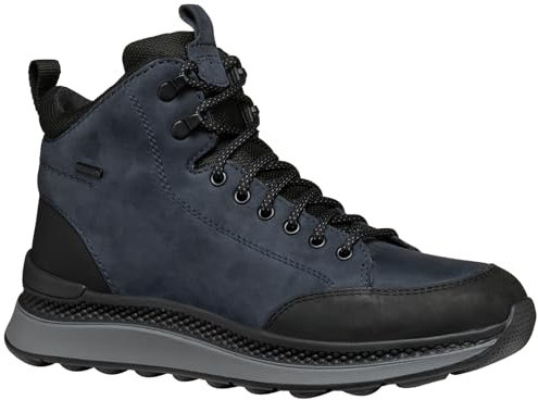 Geox Men's U Spherica Actif X2 Ankle Boot, Nero navy., 41 EU
