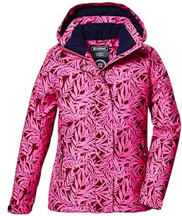 Killtec Mädchen Kow 355 Grls Jckt Funktionsjacke mit Kapuze und Schneefang