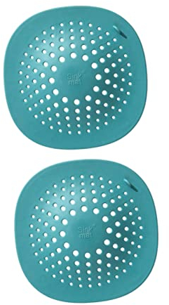 LBLhello 2 Stück Bodenablauf-Waschbecken-Haarabfluss-Fänger, Abflussstopfen, Badewanne, Waschbecken, Filtersieb, Silikon-Abflussabdeckungen, Duschablauf, Haar-