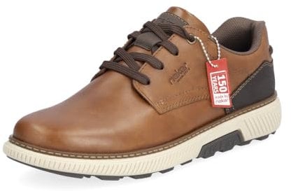 Rieker B3313 Baskets à lacets pour homme, Marron 24., 43 EU Large
