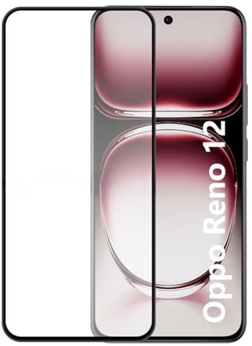 Kepuch Protector de Pantalla para Oppo Reno 12 - Vidrio Templado 2 Paquetes