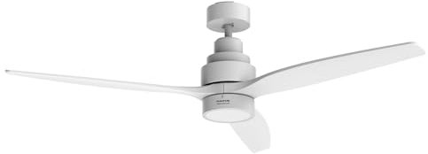 Taurus - Ventilador de Techo Ultrasilencioso Fresko 3B Pure 30W | 6 Velocidades | Función Verano/Invierno | Iluminación LED 3 Tonos | Temporizador 8h | Fácil Instalación | Motor DC