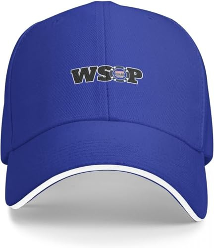 Baseballkappe Hip Hop Sonnenhut WSOP Chips Baseballkappe Strandhut Luxus Snapback Cap Luxus Damenhut Herren