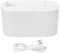 Portable Wet Wipes Heater, Thermostat Large Capacity Baby Wet Wipes Dispenser Household Wet Wipe Diaper Wamer for Car Home Baby Nursery (White)