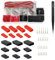 HUAZIZ 80 Sets Servo Stecker Verbinder Buchse Crimp Pin Kabel Kit kompatibel JR JST SYP Futaba