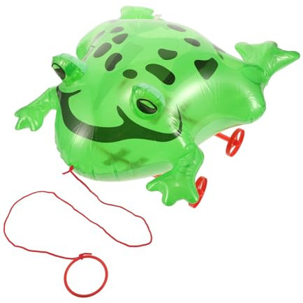 Hohopeti Großer Froschspielzeug Mit Ziehschnur Montessori Spielzeug Für Kleinkinder Als Partygeschenk Und Deko Für Frosch-mottopartys Sicheren Materialien Gefertigt