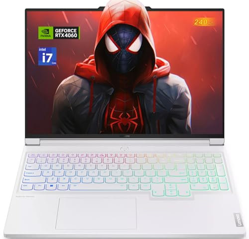 Lenovo Legion 7i Gaming Laptop, con licenza a vita Office 2024, GeForce RTX 4060, Intel i7-14700HX (fino a 5,5 GHz, Beat i9-13900HX), 16 240Hz LCD IPS WQXGA, 32 GB DDR5, 1 TB SSD, Windows 11 Pro