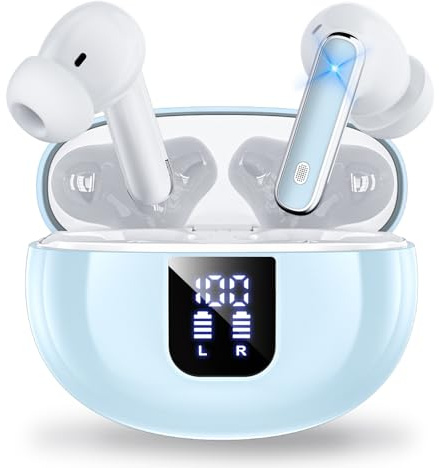 EUQQ Auriculares Inalámbricos Bluetooth 5.4 con ANC Cancelación de Ruido