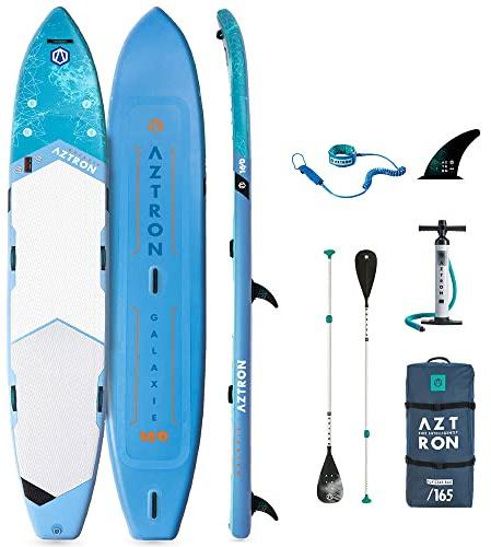 AZTRON Galaxie Multi-Person 16.0 Inflatable SUP Stand up Paddle Board, 488x87x15cm