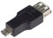 PremiumCord Adaptateur Micro USB vers USB A Mâle vers Femelle M/F