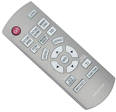 N2QAYB000680 Replace Remote Control fit for Panasonic Projector PT-AE7000 PT-AE7000U PT-AE8000 PT-AE8000U PT-AE8000EA PT-AE8000EH PT-AE8000EZ PT-AT6000E