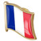 1 Stück Französische Republik Flagge Pin Abzeichen Metall Emaille Revers Pin Brosche Frankreich Der Flagge Badges National Neuheit Zubehör