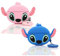 TAOCHEN Silikon Schutzhülle Hülle Kompatibel mit AirPods Pro - Cute Lustig Funny Ladecase Case [DSN Serie][2 Pack] (Big Ear Stitch Blue)
