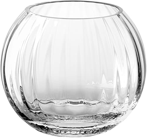 LEONARDO HOME Poesia 038938-Jarrón esférico (13 cm), Cristal, Claro