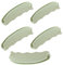 Reusable Bag Holder Carrier Silicone Plastic Bag Handle Carrier for Grocery Plastic Bag Shopping Bags Garbage Bag(Green 5PCS)