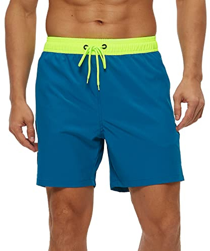 Arcweg Homme Short de Bain Sport Bermuda Séchage Rapide Garçons Court de Plage Natation Casual avec Cordon Réglable Élastique S-XXL