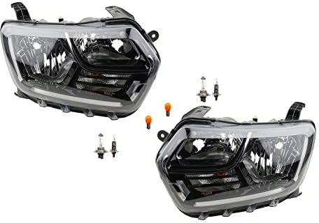 Johns, passend für Dacia DUSTER Scheinwerfer (HM_) 10/17- + Leuchtmit. Set links rechts