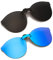 YAMEIZE Sonnenbrille Clip Frameless Flip Up Sonnenbrille Herren und Damen Polarisierte Linse Geeignet für den Außenbereich…