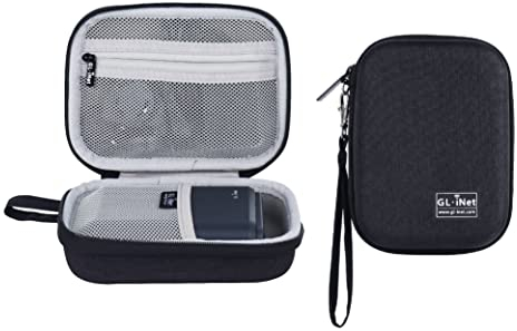 Gadget Organizer Case für Reise-Router GL-AXT1800/ MT1300/ SFT1200/ E750, Ladegeräte, Kabel und Zubehör, robuste und langlebige Tasche, Handtragetasche aus Eva, stoßfest, wasserabweisend (Black)