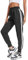 COOrun Jogginghose Damen Sporthose Lang Freizeithosen Frauen Jogger Trainingshose Sweathose Sweatpants mit Taschen und 2 Streifen dunkelgrau S