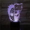 Wolostore LED-Lampe Anime Manga Ninja Obito Kakashi, Farbwechsel, USB, Nachtlicht und Dekoration