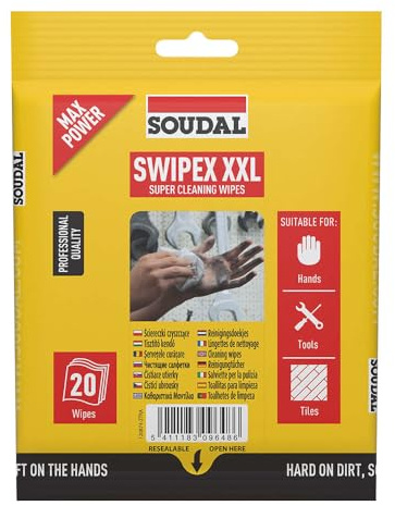 Swipex Wipes Reinigungstücher Soudal 20 Stück