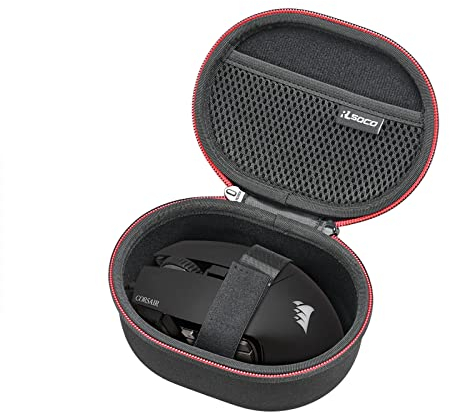 RLSOCO Tasche für Corsair M65/SCIMITAR/IRONCLAW/HARPOON/NIGHTSWORD RGB Gaming Maus und mehr (Nur Tasche)