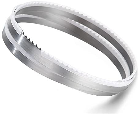 2 hojas de sierra de cinta de 2000 mm for cortar huesos, carne. Hoja de sierra de cinta for carne de 2000 * 16 * 0,56 mm * 4T. Hoja de sierra for huesos de 2000 x 16 mm