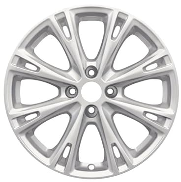 Original Ford Fiesta 2012-2019 Leichtmetallrad 17 8-Speichen-Design, Silber