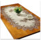 Spitze Oval Tischläufer Gestickte Tischdecke Spitze Deckchen Deckchen Oval Decke Handtuch Für Wohnzimmer Schrank Couchtisch, 50x110cm, Grau