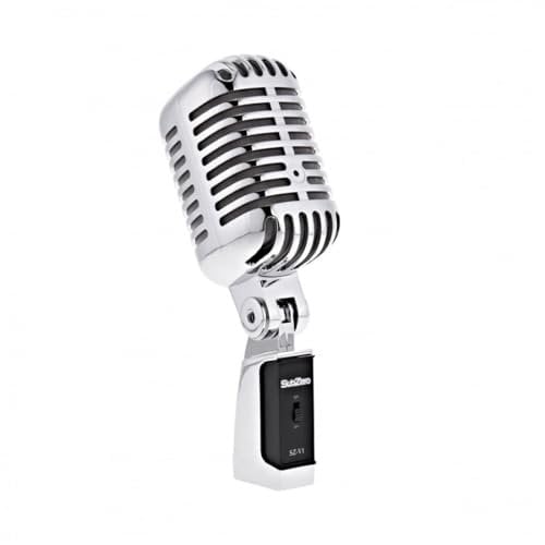 SUBZERO Dynamic Vocal Microphone, Vintage Style