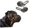 Ledermaulkorb für Hunde, Auto zubehör, Maulkörbe, Verstellbare Schlaufe, Atmungsaktiv, Sicherer, Verhindert Das Beißen, Bellen, 36/10 cm, Schwarz