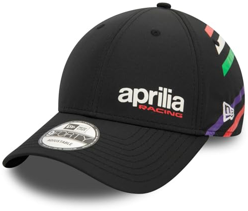 New Era 9Forty Strapback Cap - Aprilia Racing schwarz