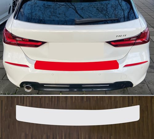 Lackschutzfolie Ladekantenschutz transparent 150 µm stark kompatibel mit BMW 1er F40 ab 2019 Folienstärke 150 µm !!!