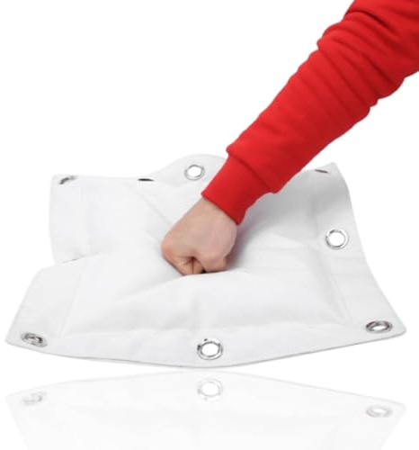 Wand-Boxsack, Sandsack Wing Chun Kung Fu Wandsack Kickboxen Schlagender Canvas-Boxsack Leerer Schlagsandsack für Sanda-Training (M)