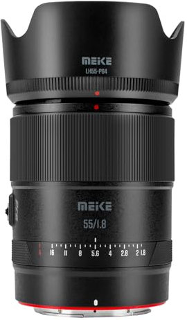 Meike 55 mm F1.8 Pro Series Autofokus große Blende STM Vollformat Standard Prime Portrait Objektiv kompatibel mit Nikon Z Mount Kameras Z50, Z5, Z6, Z7, Z8, Z6II, Z7II, Z6III, Z9, Z30, Z fc