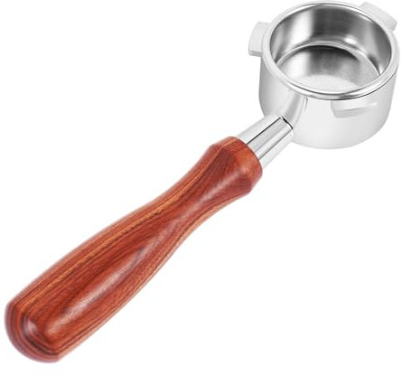 Agwuoetr Bottomless Portafilter 54mm for Series and Espresso Machines, Portafilter with Filter Basket