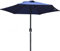 Outdoor Garden Parasols 6.5ft / 2m Garden Patio Round Parasol Umbrella, Outdoor Table Umbrella with Easy Crank, for Deck Balcony Porch Backyard Poolside