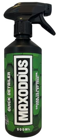 QUICK DETAILER – Hydrophobic Gloss Detail Spray | Spray, Wipe & Buff | Water Beading & Slick Finish | Safe on Paint, Plastic, Metal & Trim | Wax/Sealant Friendly | Quick Maintenance