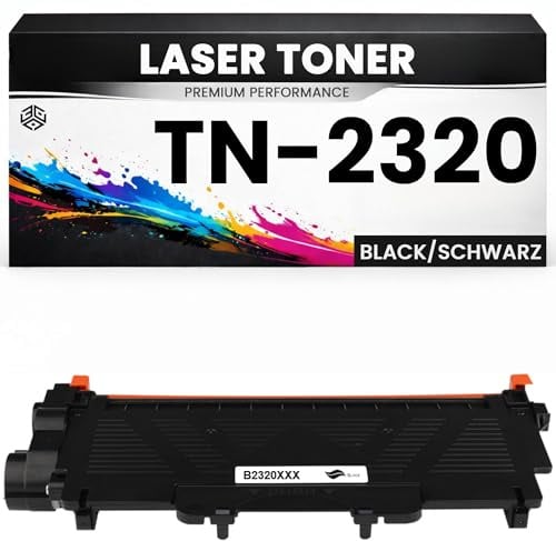 XXL Toner TN-2320 hochwertige Brother Alternative Schwarz TN2320 wie Original für DCP-L2500D/2520DW/2540DN/2540DW/2560DW HL-L2300D/2340DW