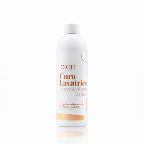 HOME PRO – Cura Lavatrice Igienizzante Anticalcare Professionale | Pulisce, Protegge e Mantiene la Lavatrice | Elimina Sporco e Residui | Uso Domestico e Professionale | 2 Dosi