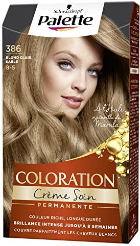 SAINT ALGUE Coloration sans ammoniaque - Palette blond clair sable 386