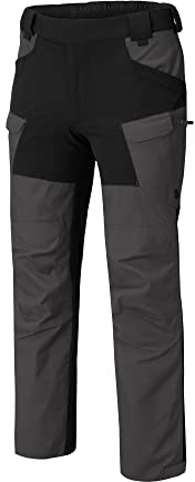 Helikon-Tex Outback Line, HOP Hybrid Outback Hose, DuraCanvas VersaStretch, Herren, Eschengrau/schwarz, W42 - L32