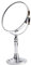 Miroir Maquillage de Table 20 Fois grossissant, Double Face Miroir cosmétique sur Pied, Miroir pour Salle de Bain Chromé Argent, pivotant - Idéal pour Rasage Maquillage